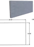 14 3/4'' x 20 1/8'' x 1 1/4'' VERMICULITE BAFFLE