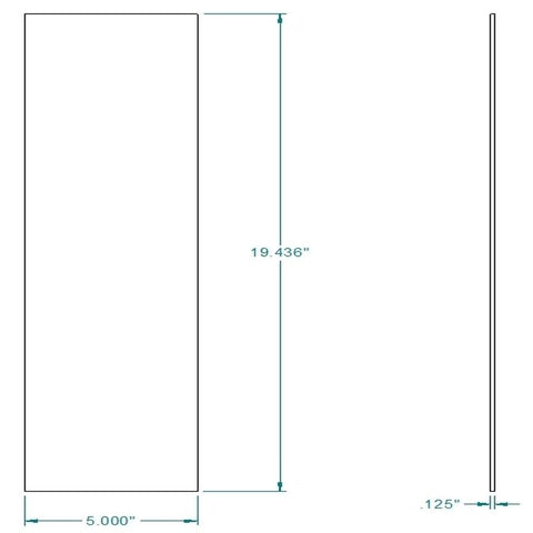 SIDE AND REAR REFRACTORY PANEL INSULATION