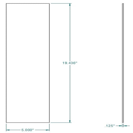 SIDE AND REAR REFRACTORY PANEL INSULATION