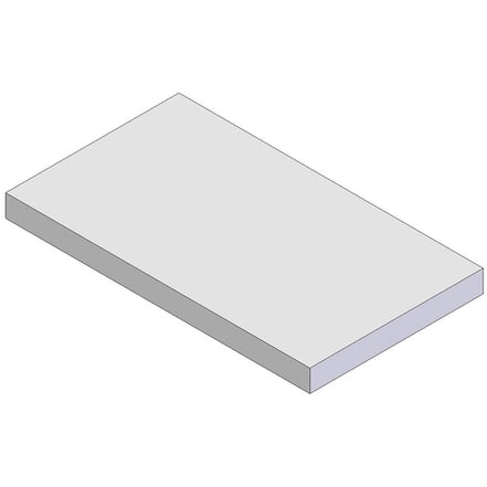 17 1/8" x 9 3/4" x 1 1/4" BAFFLE C-CAST BOARD
