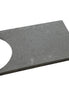 6 3/8" x 10 11/16" x 1/2" - R 2 7/8" TOP REAR INSULATION
