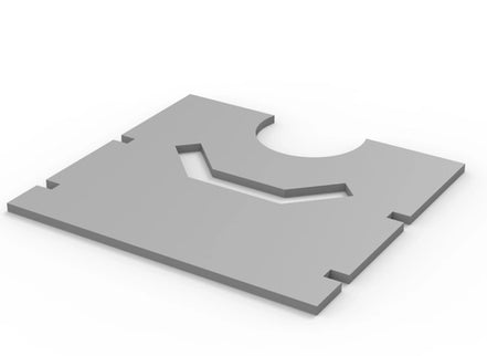 18 1/2" x 17" x 1/2" C-CAST TOP INSULATION