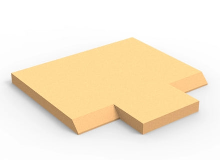 VERMICULITE BAFFLE 17 3/4" x 17 15/32" x 1 1/4"