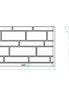 REAR REFRACTORY BRICK PANEL