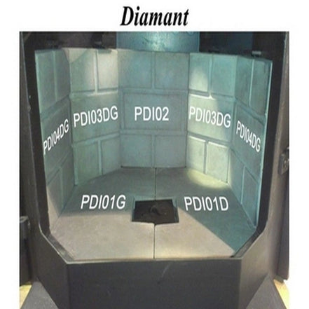 NORDICA - FLOOR REFRACTORY PANEL PDI01G