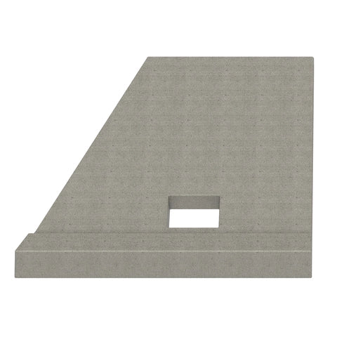 LEFT REFRACTORY FLOOR PANEL