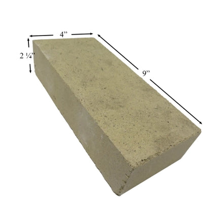 9" x 4" x 2 1/4" HD REFRACTORY BRICK (AC-LB)