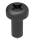BLACK ZINC SCREW #10 x 5/8" QUADREX #2 TYPE A
