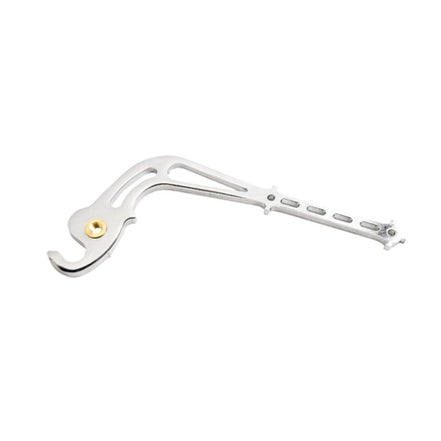 LONG CHROME PLATED HANDLE