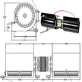DOUBLE CAGE BLOWER 144 CFM 115V