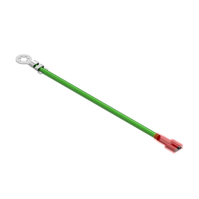 Green Electrical Wire TEW 105°C 18 AWG 4 1/16"