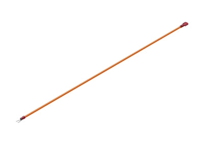Orange Electrical Assembly TEW 105°C 18 AWG 19"