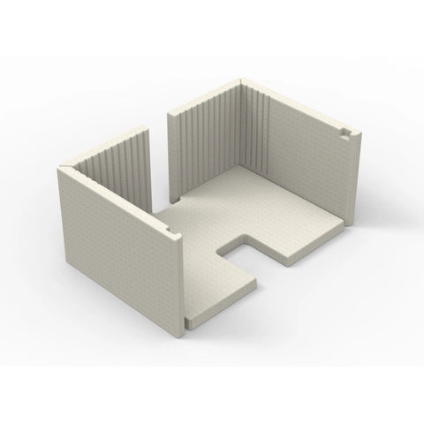 MOULDED REFRACTORY PANELS