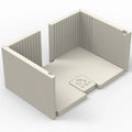 PANNEAUX RÉFRACTAIRES MOULÉS POUR SOCLE ET INSERT MINIMALISTES