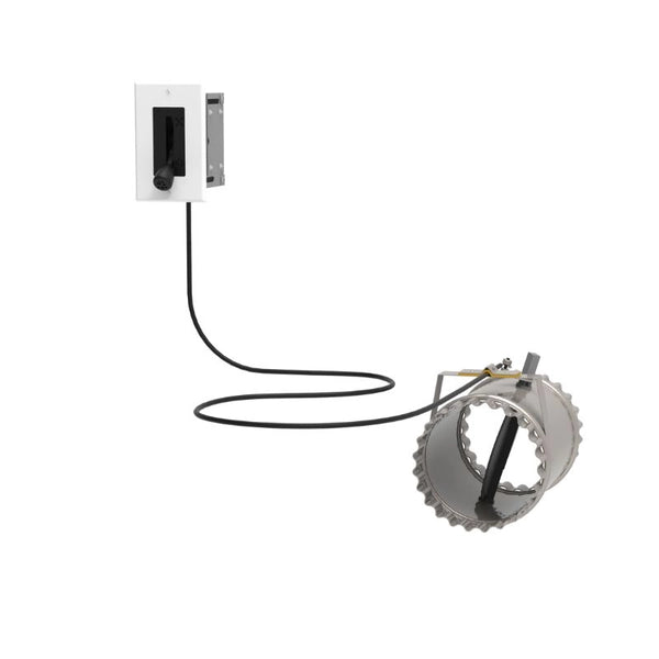 5"Ø FRESH AIR INTAKE REGISTER WITH AIRTIGHT DAMPER - Fresh Air Intakes and Collar