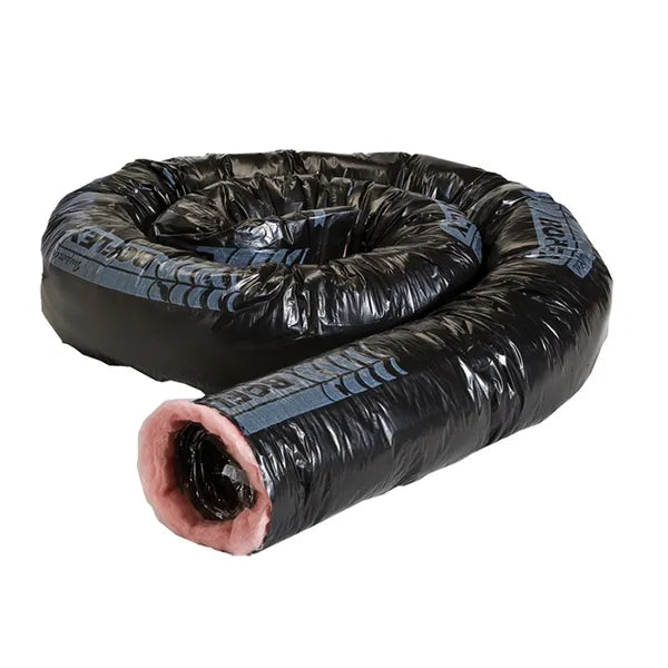 6"Ø X 25' INSULATED FLEX PIPE FOR FORCED AIR KIT