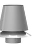 Chapeau de cheminée anti-refoulement de 20 cm 