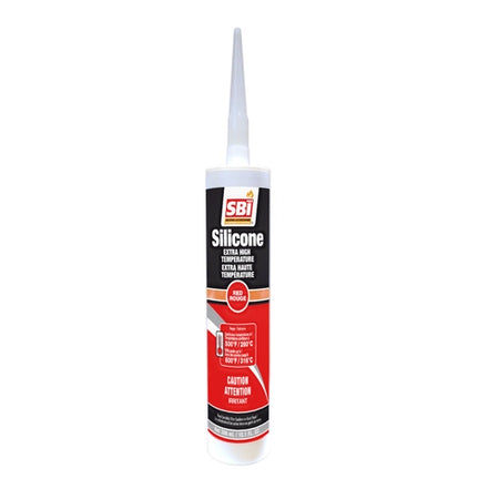 HIGH TEMPERATURE RED SILICONE (300 mL-10.1 FL.OZ.)