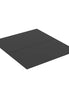 PLAQUE DE FOYER EN ACIER NOIR 46 3/4" x 54"