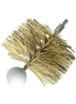 BROSSE POUR POÊLE À GRANULÉS RONDE DE 3" (FILETAGE 1/4"-20) 