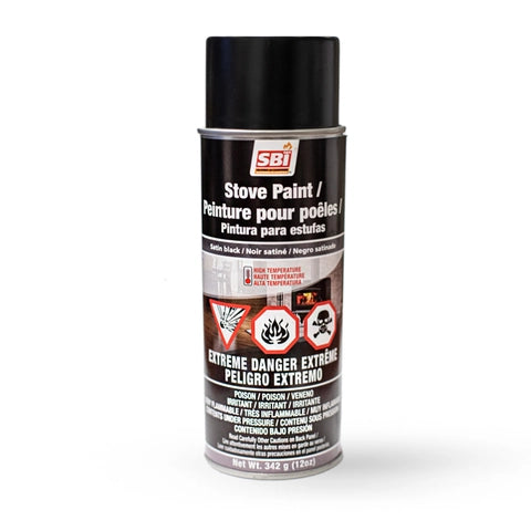 Peinture pour cuisinière noire satinée - Aérosol 342 g (12 oz) 