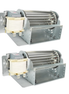 FIREPLACE DOUBLE CAGE BLOWER WITH THERMODISC