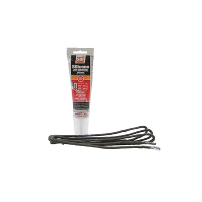 3/16" x 5' Black Gasket and Silicone Kit