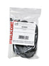 1/2" x 9' BLACK ROUND GASKET WITH ADHESIVE KIT