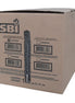 1/2" x 100' BLACK FIBERGLASS GASKET BOX