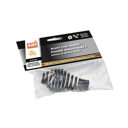 3/8" BLACK COIL HANDLE