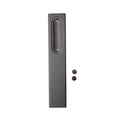 BLACK WOODEN DOOR HANDLE - AC09145