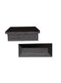 BLACK WOODEN DOOR HANDLE (2 UNITS)