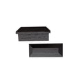 BLACK WOODEN DOOR HANDLE (2 UNITS)