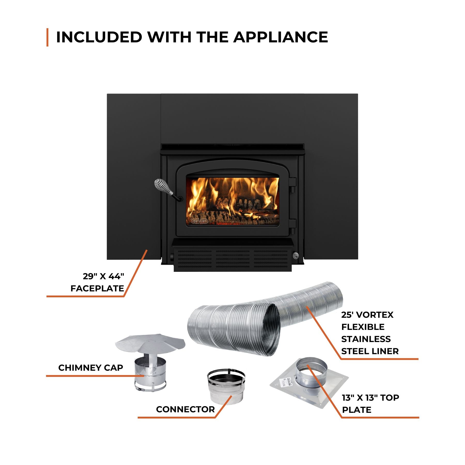 ESCAPE 1500-I + FACEPLATE + 25' LINER KIT