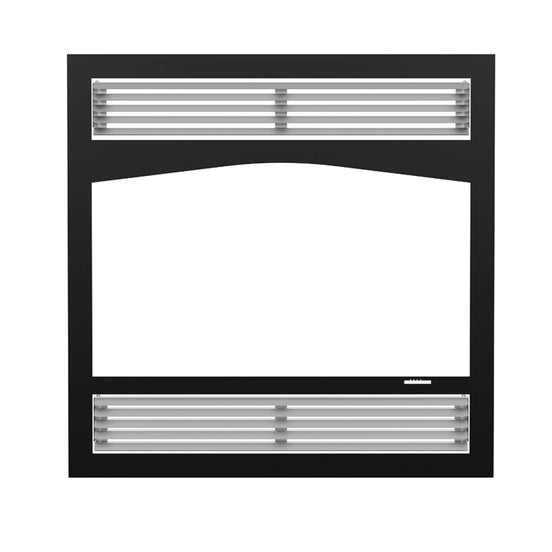 TRADITIONAL FACEPLATE WITH BRUSHED NICKEL ACCENTS