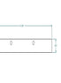 LONG SIDE GLASS RETAINER