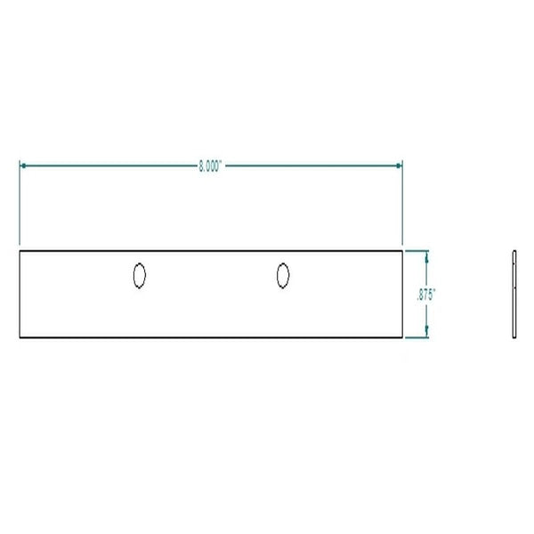 LONG SIDE GLASS RETAINER