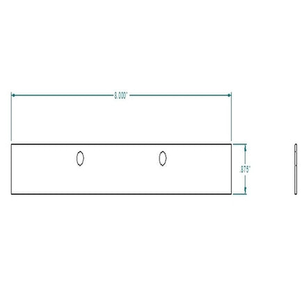 LONG SIDE GLASS RETAINER