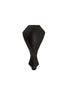Black Cast Iron Leg with Leveling Bolt