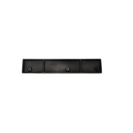 BLACK RIGHT CAST IRON FACEPLATE