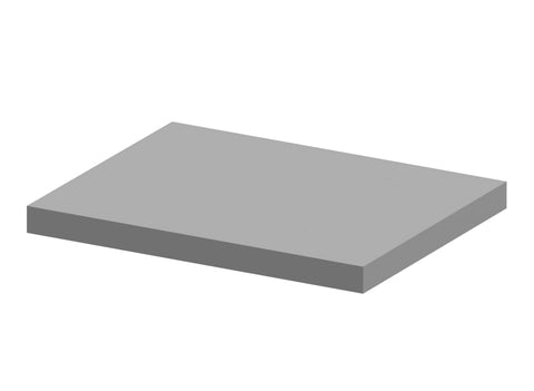 10 1/2" x 13 1/2" x 1" BAFFLE INSULATION