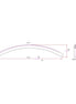 2200 OLD FRONT ARCHED SEC. AIR TUBE (2S1014)