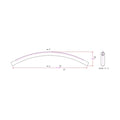 2200 OLD FRONT ARCHED SEC. AIR TUBE (2S1014)