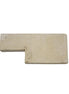 4" x 9" x 1 5/8" x 3 5/16" REFRACTORY BRICK