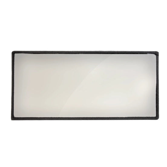 10 1/8" x 22 1/16" GLASS WITH GASKET FOR STEEL DOOR HT-2000