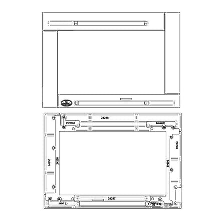 FACEPLATE KIT FOR MATRIX INSERT
