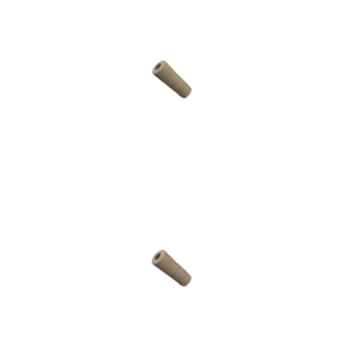 CLEAR VARNISHED WOOD HANDLE AND HARDWARE (2 UNITS)