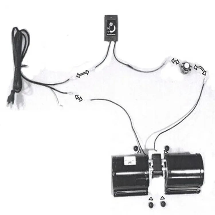 NORDICA - BLOWER KIT B215 - Blower and Thermodisc