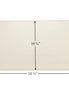 10 1/2" x 14 1/4" 5mm CENTRAL GLASS | EP (AC-G40)