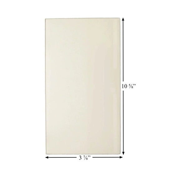 10 5/8" x 3 15/16" 5 mm SIDE GLASS WITH GASKET | EP (AC-G41)